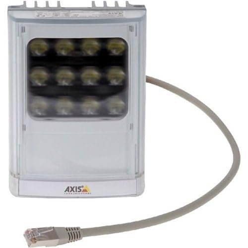T90D25 PoE High-Performance White LED Illuminator, Pre-Mounted 10 Diverging Lens, Black