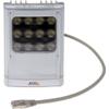 T90D25 PoE High-Performance White LED Illuminator, Pre-Mounted 10 Diverging Lens, Black view 1