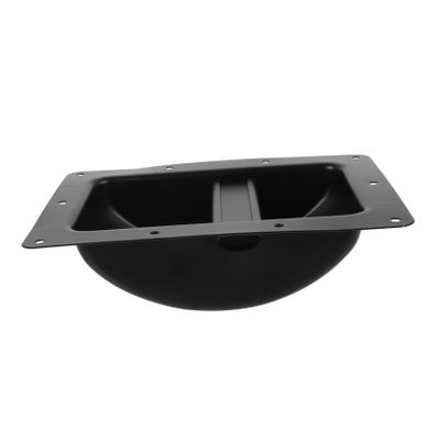 Ergonomic Recessed Door Handle Heavy Duty Speaker Attachment for Cabinets