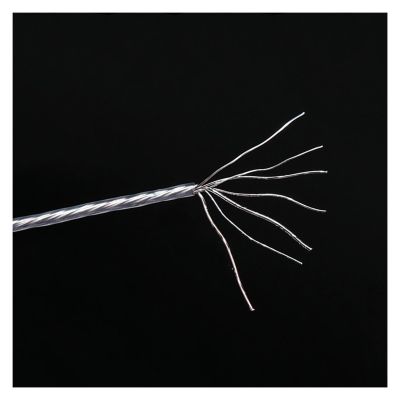 UL (PVC) Wire and Cable 1AG Signal Line OCC Single Crystal Copper Silver-Plated Speaker Machine Internal Fever Audio Speaker Wire
