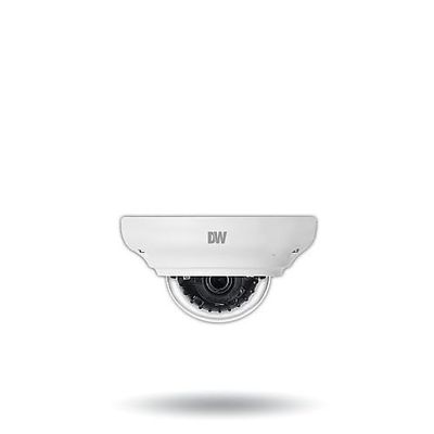 Digital Watchdog DWC-MPV72WI28TW MEGApix IVA+ 2.1MP Ultra Low-Profile Vandal Dome IP Camera, 2.8mm Lens, PoE Class 2, White