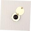 ARTIBETTER 5pcs Peephole Cover Plate Copper Door Viewer Protector for Enhanced Privacy Design for Apartments and Homes Door Hole Shield view 2