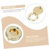 ARTIBETTER 5pcs Peephole Cover Plate Copper Door Viewer Protector for Enhanced Privacy Design for Apartments and Homes Door Hole Shield view 4