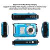 Underwater Camera, Digital Camera 1080P 30MP Digital Camera with LCD Display for Snorkeling Camping view 4