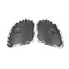 Cnwaga3 Motorbike Rear Grill Speaker Mesh Cover 2pcs for Harley Davidson FLTRX Road Glide Metal BlackChrome view 2