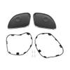 Cnwaga3 Motorbike Rear Grill Speaker Mesh Cover 2pcs for Harley Davidson FLTRX Road Glide Metal BlackChrome view 4