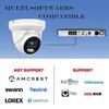 4K 8MP PoE IP Turret Camera Outdoor 24/7 Full Color Night Version 2.8mm 105 Wide Angle, H.265, IP67, Compatible with Uniview NVR, NDAA Compliant IP Security Camera view 2