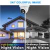 4K 8MP PoE IP Turret Camera Outdoor 24/7 Full Color Night Version 2.8mm 105 Wide Angle, H.265, IP67, Compatible with Uniview NVR, NDAA Compliant IP Security Camera view 3
