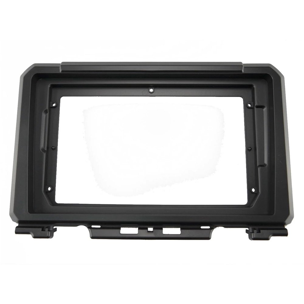 AYYDXRK 9 inch Car Radio Frame Kit Compatible with Jimny 2015-2019 Auto Stereo Dashboard Plastic Panel Fascia Mounting Bezel Faceplate Turning Tools(Frame)