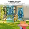 2K Solar Camera Outdoor Wireless-5/2.4Ghz WiFi Cameras for Home Security, AI Motion Detection, Color Night Vision, SD Card/Cloud Storage, Waterproof, Compatible with Alexa/Google Home (1 Camera) view 3