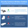 2K Solar Camera Outdoor Wireless-5/2.4Ghz WiFi Cameras for Home Security, AI Motion Detection, Color Night Vision, SD Card/Cloud Storage, Waterproof, Compatible with Alexa/Google Home (1 Camera) view 4