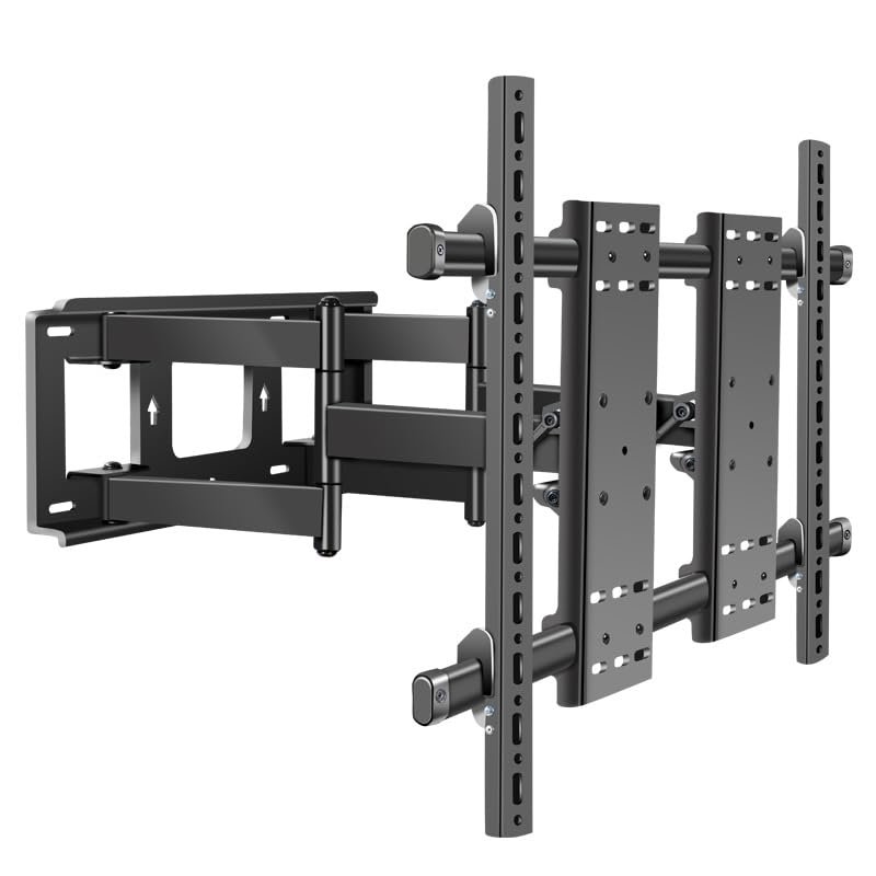 70-120 inch TV Wall Mount, 75 86 90 98 100 110 inch Full Motion TV Wall Mount, Fully Adjustable Heavy Duty TV Stand Bracket for Large Screen LED TV, Max. VESA 1000x600mm, Load 287LBS