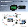 Unmanaged 8-Port 2.5G Switch with 2-Port 10G SFP+, Industrial 30W PoE Ethernet Switch Supports IEEE 802.3af/at, 48~57VDC Power Input, -40F to 176F view 4