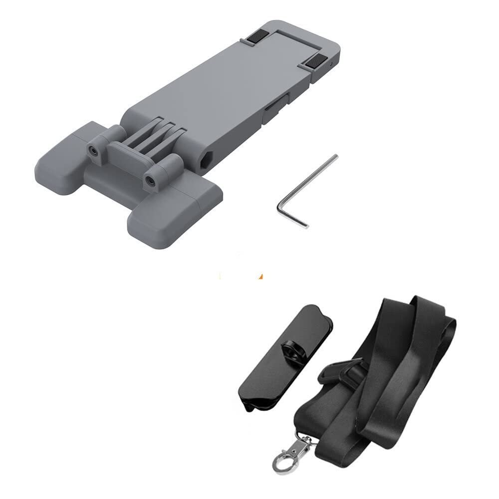 BAFKUTR for Mavic Air 2S Folding Disassembly-Free Bracket Tablet Holder Remote Control Phone Ipad Holder for MI NI 2 3Accessories Toy Replaceable Parts RC(Bracket and Lanyard)