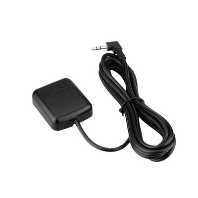 3.5mm Elbow External GPS Adapter Compatible with Car Dash Cams Compatible with 3V to 5V Models Compatible with Enhanced Navigation