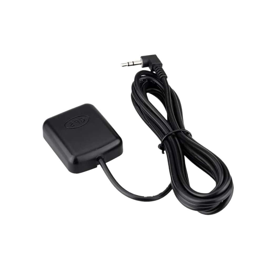 3.5mm Elbow External GPS Adapter Compatible with Car Dash Cams Compatible with 3V to 5V Models Compatible with Enhanced Navigation