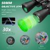 30x50 Binoculars for Adults, High-Powered Compact Professional Binoculars for Bird Watching, Hunting, Sports, Concerts, Travel, Cruise, and Outdoor, Waterproof with Case view 4