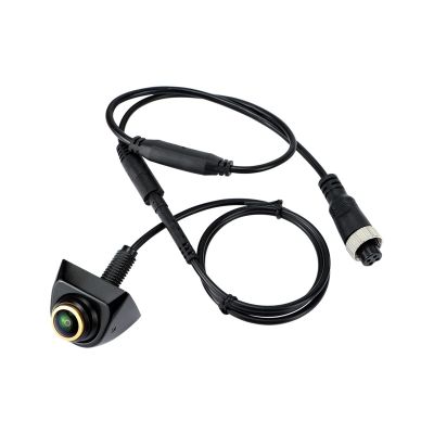 4 Pin Aviation Head Cable 170 Fisheye Lens HD 1080P 360 Adjustable Rear Reversing Backup Camera for AHD Monitor(Sliver Cam. 5M Cable)