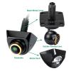 4 Pin Aviation Head Cable 170 Fisheye Lens HD 1080P 360 Adjustable Rear Reversing Backup Camera for AHD Monitor(Sliver Cam. 5M Cable) view 4