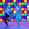 Remagr Neon Dance Floor Party Decorations Disposable Blacklight Neon Rug UV Reactive Fluorescent for Carnival Disco Birthday Wedding Party Favors(32 x 4.5 ft) view 3