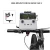 BAFKUTR for D MI NI 2/3 Pro Remote Control Bracket Bicycle Clamp Remote Bike Holder Mount for D AIR 2S for D Mavic Air 2 Drone Accessories Toy Replaceable Parts RC view 2
