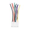 Video Wiring Harnesses, Stereo Wiring Harness Wiring Harness for Car Stereo with High Performance ABS for Car