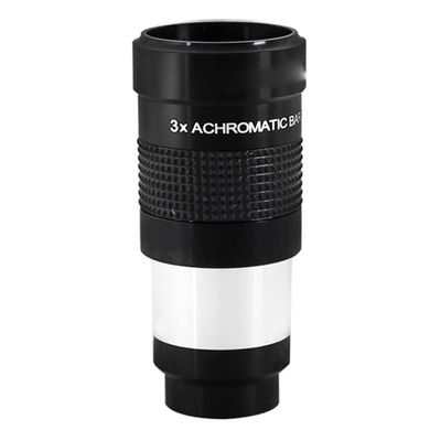 1.25" 3X Barlow Lens for Astronomy Professional Telescope Eyepiece