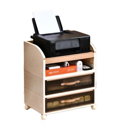 AV Media Stand with Wheels,Metal Media Cart, 4/5 Tier CD Player Stand,Open Storage Audio Rack for Living Room, Office, Conference Rooms, Recording Studio(4tier)
