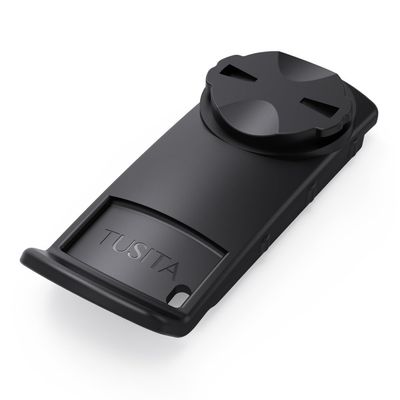 TUSITA Bike Mount Adapter Compatible with Garmin Handheld GPS, Spine Clip to Quarter-Turn