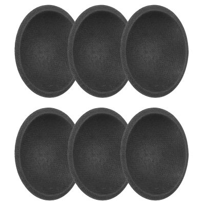 MECCANIXITY 6Pcs Speaker Dust Cap 40mm/1.6" Outer Diameter Dome Paper Cap Subwoofer Coil Cover Caps for Speaker Decoration Accessory Repair