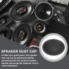 MECCANIXITY 6Pcs Speaker Dust Cap 40mm/1.6" Outer Diameter Dome Paper Cap Subwoofer Coil Cover Caps for Speaker Decoration Accessory Repair view 4
