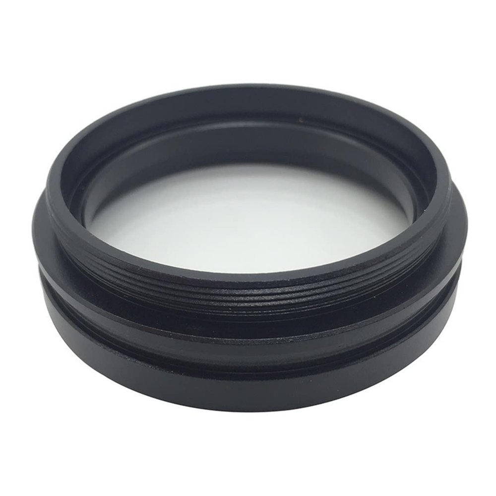 JOEBO Microscope Kit 0.5X Barlow Lens Microscope Attachment Thread Diameter M48x0.75 0.3X 0.75X Microscope Lens Adapters(1X)