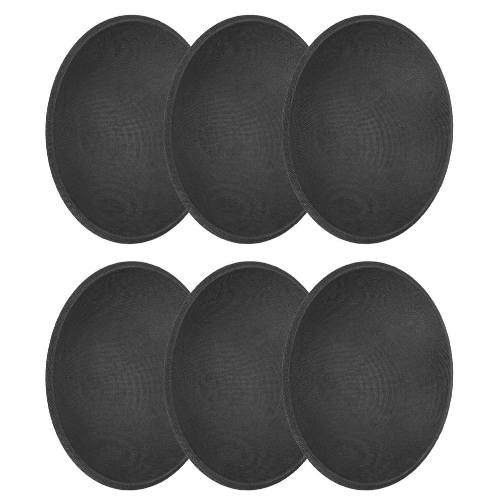 MECCANIXITY 6Pcs Speaker Dust Cap 150mm/5.9" Outer Diameter Dome Paper Cap Subwoofer Coil Cover Caps for Speaker Decoration Accessory Repair