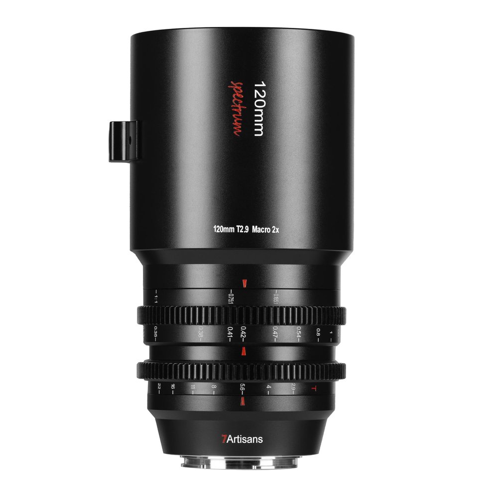7artisans 120mm T2.9 Macro 2X Cine Lens,Manual Fixed Focus Cine Lens Compatible for Nikon Mount Z Series Z9,Z62,ZF,Z7,Z72,Z6