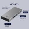 GAOSHA TypeC Docking Station M.2 NVMe with 4K HDMIcompatible Adapter, UsbC 10Gbp 2 USB Port for Laptops view 4