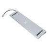12 in 1 USB C Docking Station, 4K 30Hz HD Support, PD 100W Fast Charging, Multi Functional Multi Port USB C Hub Adapter, Gray Aluminum Alloy Case view 2