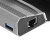 6 in 1 Docking Station for Steam Deck, Type C PD Power Supply with Gigabit Ethernet, 4K 60Hz HD Multimedia Interface, USB 3.0 Ports, and Anti Slip Mat view 2