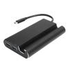 7 in 1 Docking Station USB Type C Hub, HD Multimedia Interface, VGA, RJ45, PD Charging Adapter, Aluminium Alloy Material, Mobile Phone Holder, Easy Plug and Play view 2