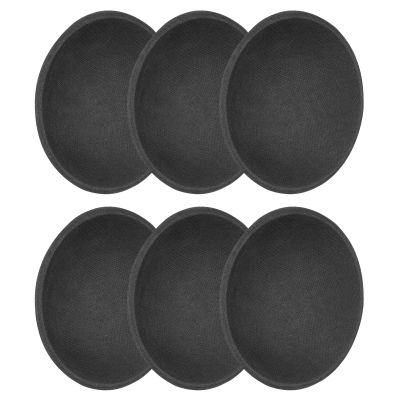 MECCANIXITY 6Pcs Speaker Dust Cap 72mm/2.8" Outer Diameter Dome Paper Cap Subwoofer Coil Cover Caps for Speaker Decoration Accessory Repair