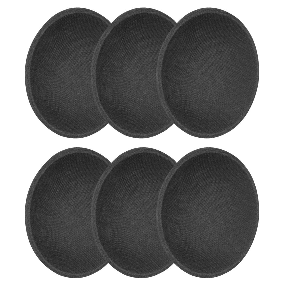 MECCANIXITY 6Pcs Speaker Dust Cap 72mm/2.8" Outer Diameter Dome Paper Cap Subwoofer Coil Cover Caps for Speaker Decoration Accessory Repair