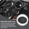 MECCANIXITY 6Pcs Speaker Dust Cap 72mm/2.8" Outer Diameter Dome Paper Cap Subwoofer Coil Cover Caps for Speaker Decoration Accessory Repair view 4