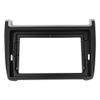DLDLD 2 DIN 9 inch Car Stereo Audio Fascia Frame for Volkswagen VW Polo 2011-2016 DVD Panel Bezel Frame Installation Trim Kit(Black) view 1