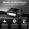 MEDALight Upgrade Aluminum F1s Mini Camera Flash for Ricoh GR3/GR3X/Fuji/Sony ZV1/Nikon/Canon/Olympus/Digital Film Cameras,Portable Hot Shoe Camera Flash Speedlite for DSLR Camera(Black). view 2