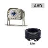 12-24V Car HD/AHD Ccd Reverse Camera IR Night Vision Rear View Cameras Trailer RV Pickup Truck Parking Accessories(Camera and 15m Wire) view 3