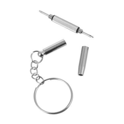 OSALADI 6pcs Professional Screwdriver Set for Phone Watch and Eyeglass Repair Tools Compact and Lightweight Multi-purpose Kit Keychain for Easy Carrying