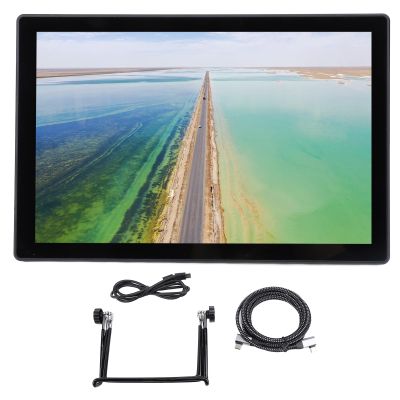 10.1 1280x800 Portable Small LCD Monitor, 10.1 Inch Display Screen Built in Speakers with HDMI USB Video Input, 178 Degree View Touch Display, Display Screen for Game Console