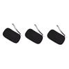 TINEASUR 3pcs Usb Cable Storage Pouch Digital Accessories Organizer for Earphones and Chargers Portable Multi-functional Padded and Zipper Closure view 1