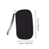 TINEASUR 3pcs Usb Cable Storage Pouch Digital Accessories Organizer for Earphones and Chargers Portable Multi-functional Padded and Zipper Closure view 2