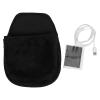 Winter Heated Pad USB Heated Computer Pad Hand Warmer Roomy Hand Warming Pad Desk Accessories for Men and Women (Black) view 4