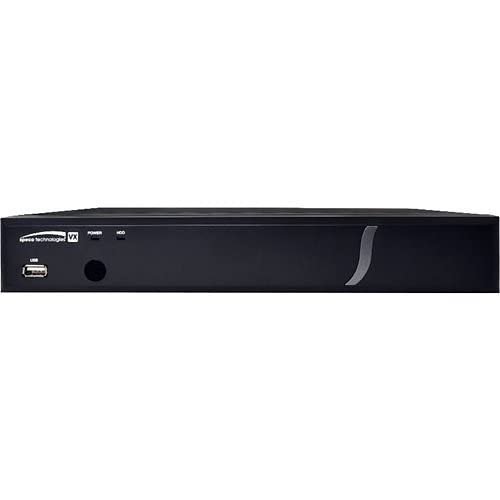 Speco Technologies D4VX 4MP 4-Channel HD-TVI Wall Mount DVR, 1TB HDD, Black (Replaces D4VT1TB)